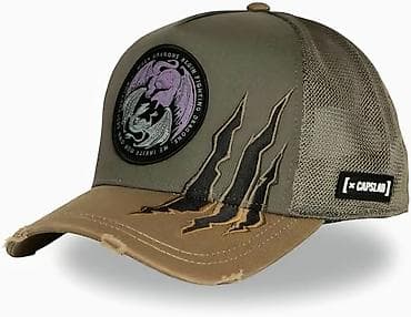 Кепка, Бейсболка, Козырек: Изогнутый, С сеткой