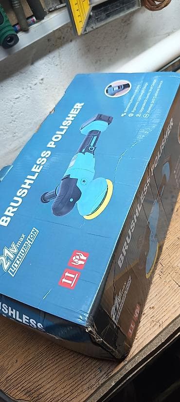ac adapter: Полировальная машинка POLISHER эксцентриковая, аккумуляторная — 3