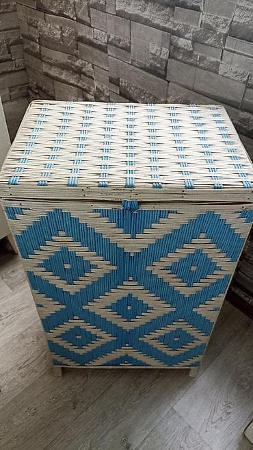 кухный мебел бу: Продаю плетёный комод. 500 сом — 1