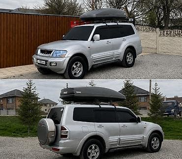 бак на поджеро 2: Mitsubishi Pajero: 2002 г., 3.2 л, Типтроник, Дизель, Внедорожник — 1
