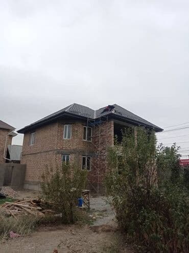 Кровля крыши: Крыша жазайбыз олчоп материалы менен дагы меьаллочерепица жана — 2