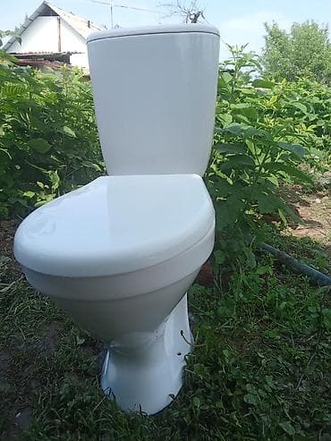 аквариум купить: Унитаз Напольный, Б/у, Материал: Фарфор — 3