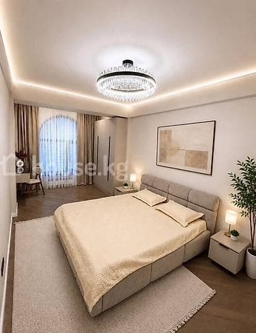 3 комнаты, 63 м², Асанбай мкр 14 этаж, Дизайнерский ремонт — 3