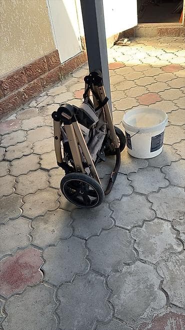 коляска бенебейби: Коляска, Другой бренд, цвет - Коричневый, Новый — 4