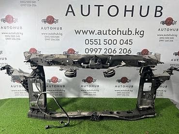 sr group: Экран крепления радиатора Hyundai, Б/у, Оригинал — 1
