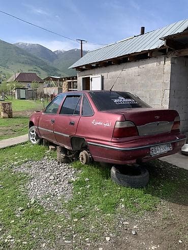 mini copper: Daewoo Nexia, седан, бордовый цвет. Автомобиль на разбор по запчастям — 1