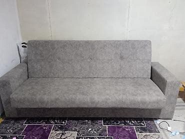 Прямой диван, Б/у, Трехместный at lalafo.kg Прямой диван, Б/у, Трехместный
