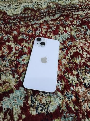 списанная техника apple купить за 0 рублей: IPhone 14, Б/у, 128 ГБ, Белый, Защитное стекло, Чехол, 79 % — 1