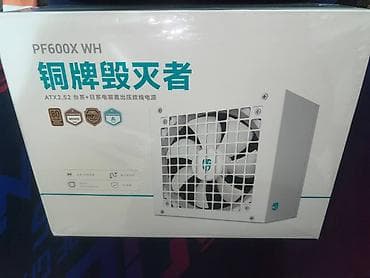 Стол компьютерлери жана комлектөөчүлөр: Блок питания Deepcool PF600X WH - Форм-фактор ATX 2.52 - Мощность 600 — 2