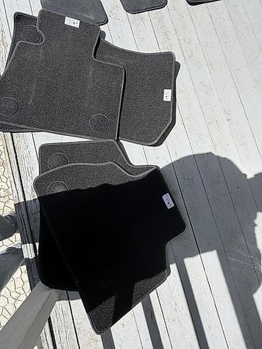 чехол 2107: Родные Ворсовые Полики Для салона BMW, цвет - Серый, Новый, Самовывоз — 2