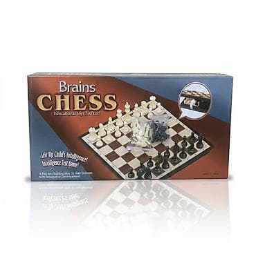 Жүгүрүү үчүн салынмалар: Настольная игра Brains Chess — классические шахматы в компактном — 1