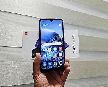 redmi note 2: Redmi, Redmi Note 8T, Б/у, 64 ГБ, цвет - Синий, 1 SIM, 2 SIM — 1