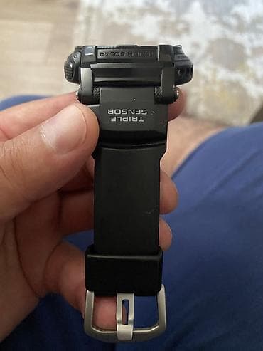 Аксессуарлар: Спорттук сааттар саат, Casio (G-Shock), Альтиметр, Суу өткөрбөөчү, Асыл нуска, Эркектердики, Колдонулган — 3