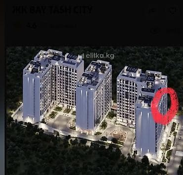 1 комната, 66 м², Элитка, 11 этаж, Готовая ПСО (под самоотделку)