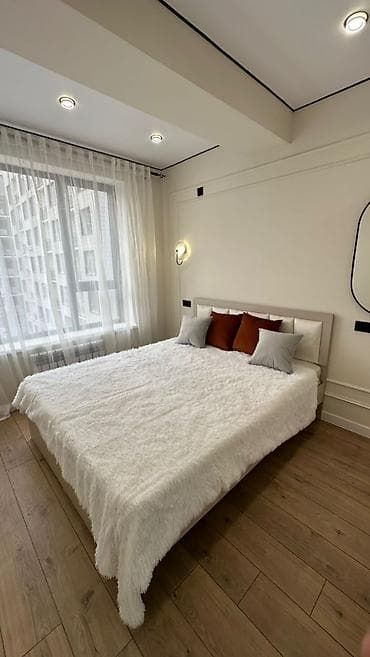 Батирлер: 1 бөлмө, 43 м², Элитка, 7 кабат, Евроремонт — 1