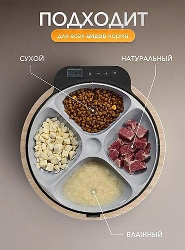ак мышык: Умная кормушка автоматическая для собак и кошек для влажного корма или — 2