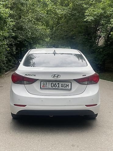 Hyundai Avante: 2014 г., 1.6 л, Автомат, Бензин, Седан at lalafo.kg Hyundai Avante: 2014 г., 1.6 л, Автомат, Бензин, Седан