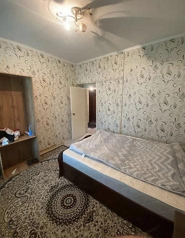 однушка 105 серии: 2 комнаты, 55 м², Аламедин-1 мкр 105 серия, 4 этаж — 3