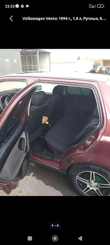 Volkswagen: Volkswagen Vento: 1994 г., 1.8 л, Механика, Седан — 3
