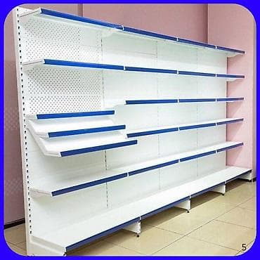 Стеллаж металлический, сборные стеллажи, стеллажи для магазинов, полки