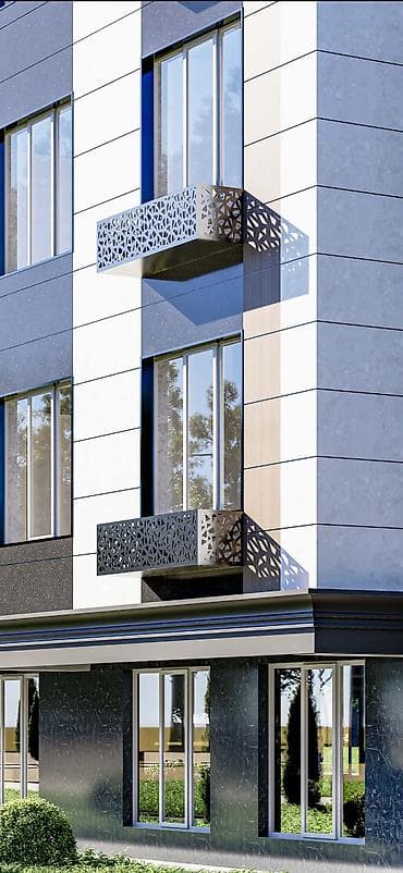 2 room: 1 комната, 47 м², Элитка, 7 этаж, Готовая ПСО (под самоотделку) — 3