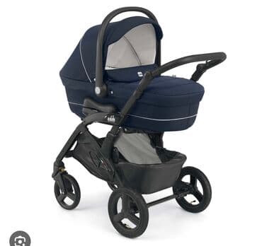 коляска детская цена бишкек: Коляска, цвет - Голубой, Б/у — 1