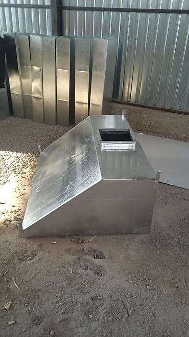 вытяжки промышленные: Оцинкованные воздуховодные зонты/колпаки для приточно‑вытяжной — 1