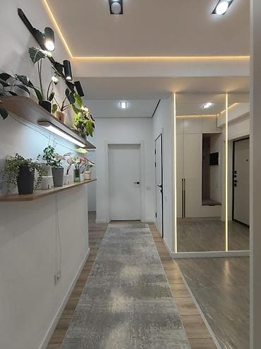 квартира кольбаева: 4 комнаты, 102 м², Ата-Тюрк парк Элитка, 3 этаж, Дизайнерский ремонт — 9