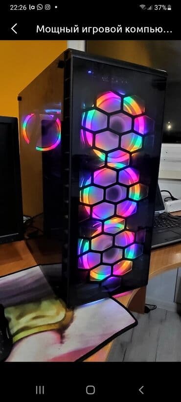 мышь для компьютера: Компьютер, ядер - 8, ОЗУ 16 ГБ, Игровой, Б/у, HDD + SSD — 1