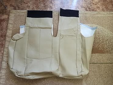 обшивки субару: Чехлы Экокожа, цвет - Бежевый, Subaru, Новый, Самовывоз — 3