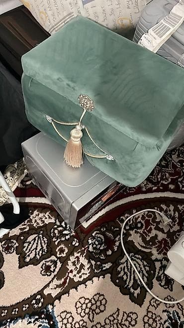 Детская мебель: Банкетка, Новый, Без полок, цвет - Зеленый — 2