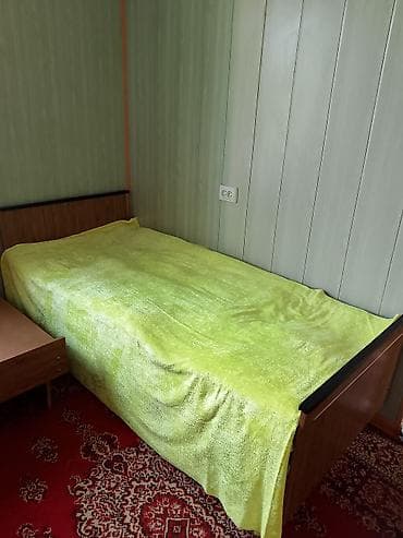 деревянные рамки: Односпальная кровать с прямыми изголовьем и изножьем. Есть 2шт — 3