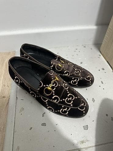 nike react: Мужские лоферы из бархата с узором в виде монограмм. Брали за — 1