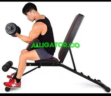 Скамья многофункциональная универсальная скамья для жима бицепса