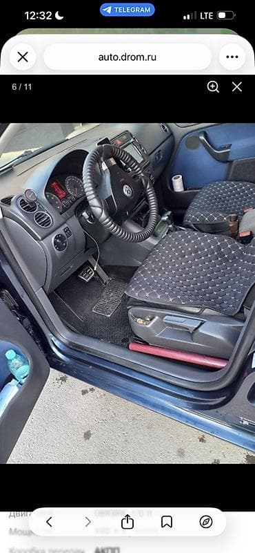 Унаа сатуу: Volkswagen Golf Plus: 2007 г., 1.6 л, Автомат, Бензин, Хетчбек — 4