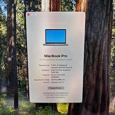 thinkpad e14: Macbook Pro 13 2020 16гб - Процессор: Intel Core i5 - Оперативная — 5