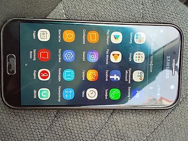 walkman sony: Samsung Galaxy A5 2017, цвет - Черный, 2 SIM — 1