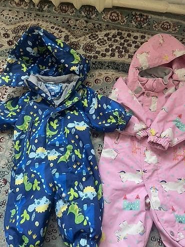 до 18 лет: Детские утеплённые комбинезоны LASSIE. - Модель с капюшоном, мягкая — 1