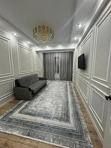 токмок долгосрочная квартира токмок: 3 комнаты, Риэлтор, С мебелью частично — 1