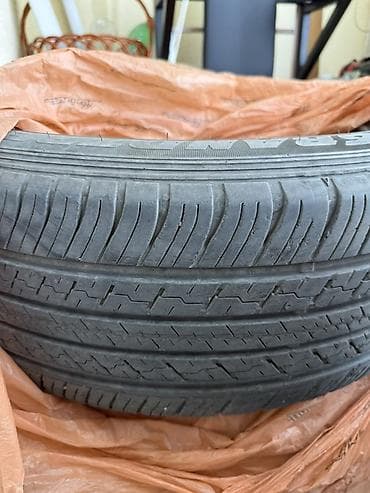 titan diski: Шины 235 / 55 / R 18, Лето, Б/у, Комплект, Внедорожные (АТ/МТ), Dunlop — 1