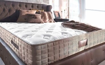 матрас двуспальная: Кровать Deluxe - воплощение изящной классики вместе с ортопедическим — 3