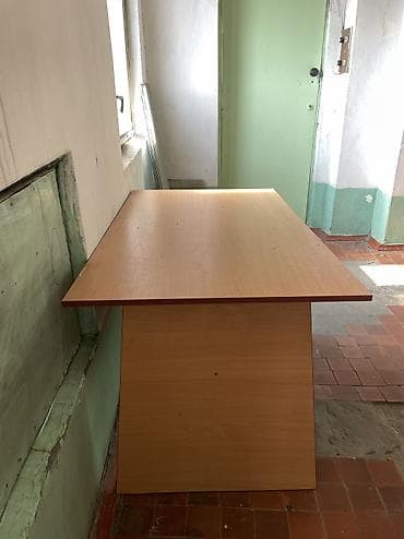 table study: Офисный стол, Б/у, Нерегулируемый, цвет - Бежевый, Прямоугольный, ЛДСП, Самовывоз — 8