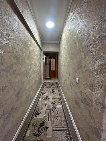 квартера ош: 3 комнаты, 77 м², Ошский рынок / базар Индивидуалка, 3 этаж, Старый ремонт — 8