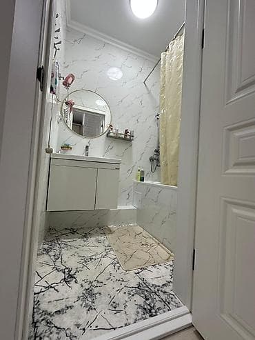 osh flat: 1 комната, 46 м², Восток-5 мкр Элитка, 6 этаж, Свежий ремонт — 5