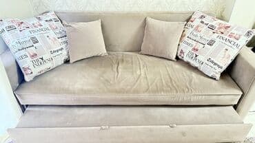 надувной диван для машины: Раскладной диван, Б/у — 1