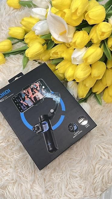 чехол айфон 15 про макс: Стабилизатор для смартфона TOKQI (ручной 3-осевой гимбал) - — 5