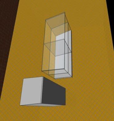 ящик деревяный: Витрина Для обуви, Лофт, 1100 см * 1930 см * 600 см, Б/у — 6