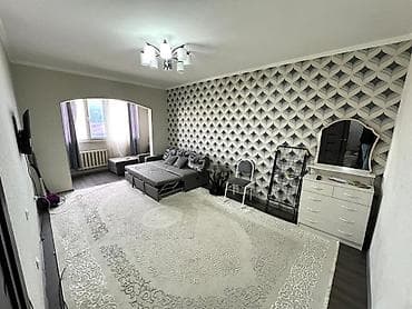Батирлер: 1 бөлмө, 45 м², Восток-5 мкр 106-серия, 5 кабат, Евро оңдоо — 1