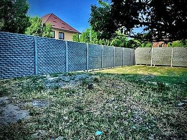 строительные балки: Сборно-секционный бетонный забор - Материал: железобетонные панели и — 7