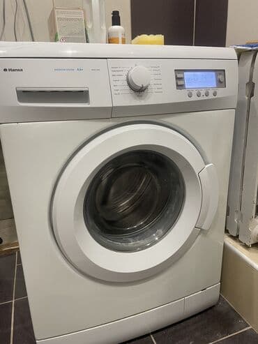 стиральные машины новые: Стиральная машина Hansa, Б/у, Автомат, До 5 кг, Компактная — 1